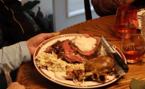 Photo of an example plate of food