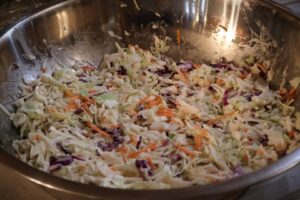Photo of coleslaw