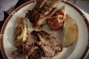 Photo of an example plate of food