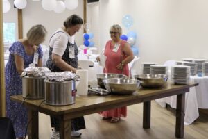 Barbara Carlson, Trudy Baever Briggs, Paula Rudberg Lowe