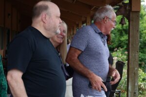 Dale Gibson, Robin Cooley, Kerry Brown