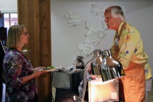 Julie Howell, Mark Clark