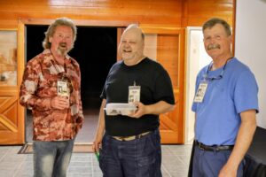 Steve Johnson, Dale Gibson, Kevin Burrow